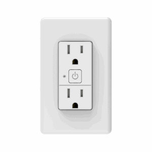 Smart Plug, Bluetooth in-Wall Outlet, Works with Alexa, Apple Home, Google Home, SmartThings, Voice/Remote Control