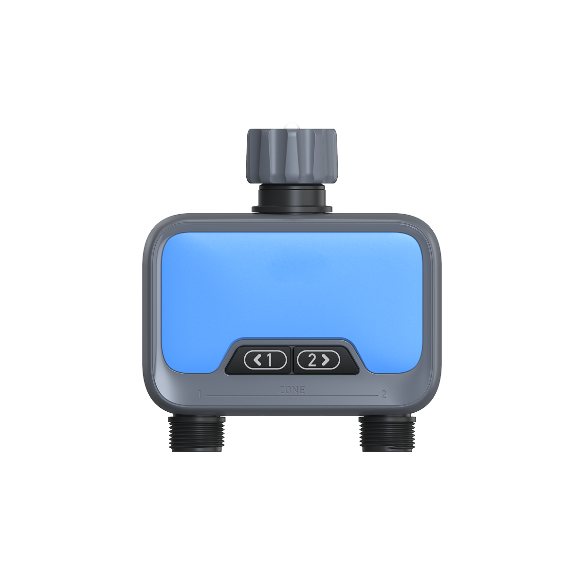 Bluetooth-Solar (Smart Garden Hose Water Timer) Bluetooth Sprinkler Timer, 2-Outlet Timer Only